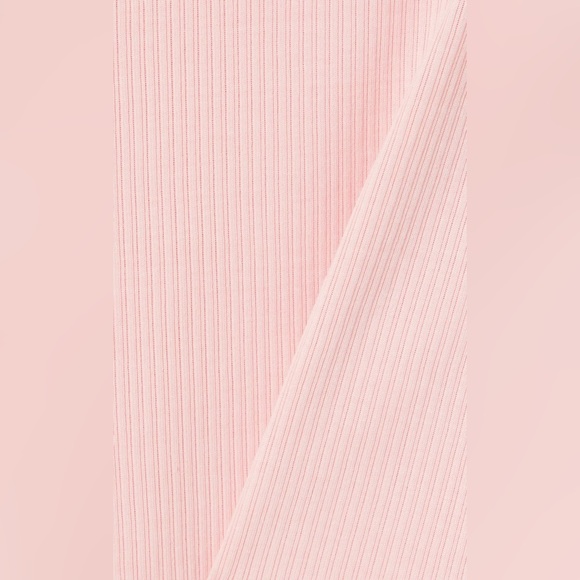 James Perse Ribbed Stretch-Supima Cotton Tank in Pink Size 0 (US 2) NWT - Picture 2 of 8